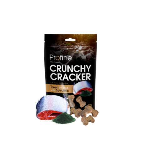 Crunchy Crackers - Forel met spirulina