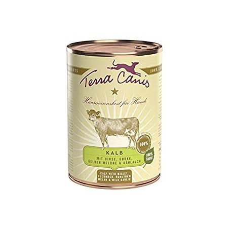 Terra Canis - Classic - Kalfsvlees met gierst, komkommer en gele meloen